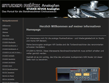 Tablet Screenshot of analogfan.de
